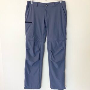 Eastern Mountain Sports Convertible Outdoor Hiking Pants - Blue - 8L